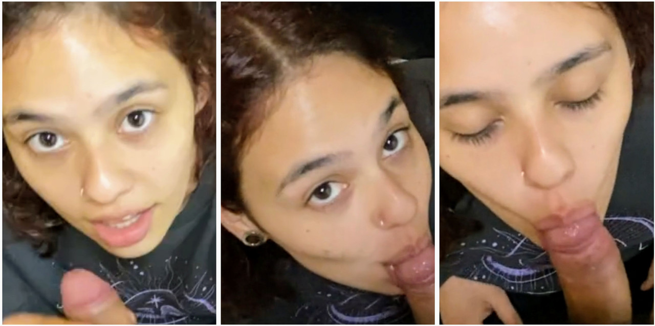 Hot desi girl giving blowjob to boyfriend exclusive full nude