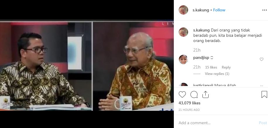 Postingan Gus Mus