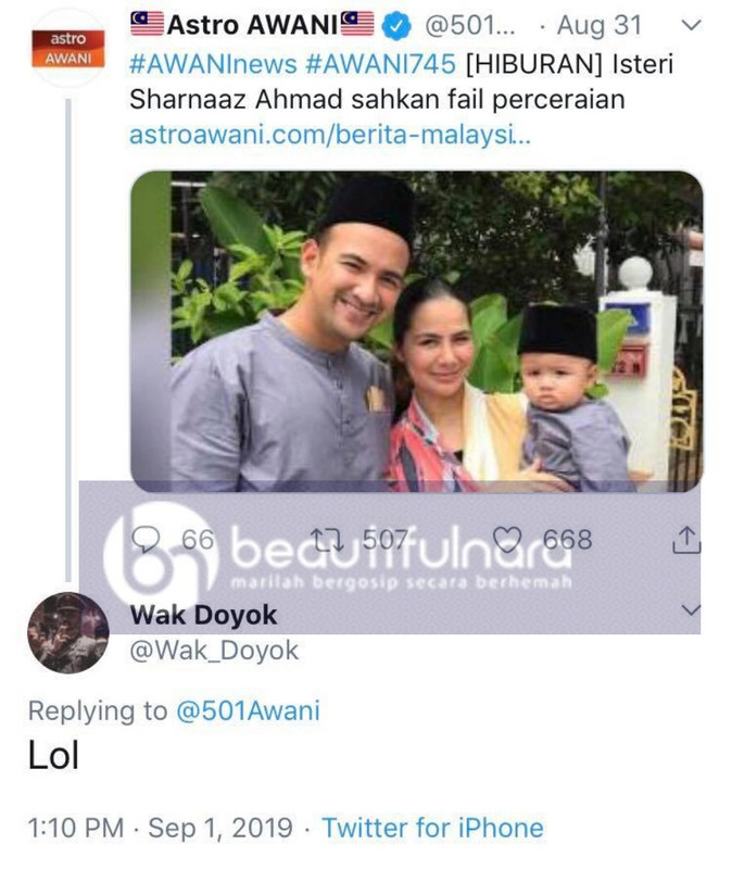 wak doyok Lol sharnaaz ahmad