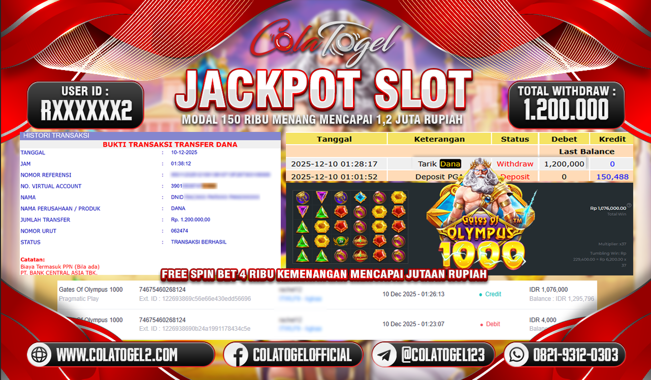 JACKPOT SLOT GACOR!!