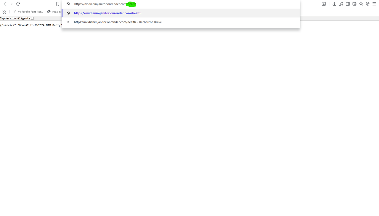 Health Check URL