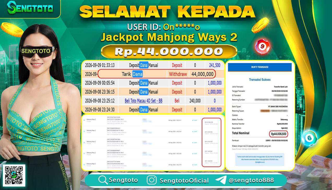 UKTI PEMBAYARAN SLOT MAHJONG WAYS 2