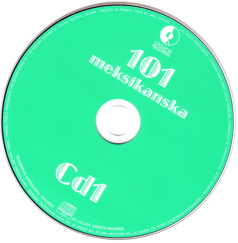 101 Meksikanska-cd1