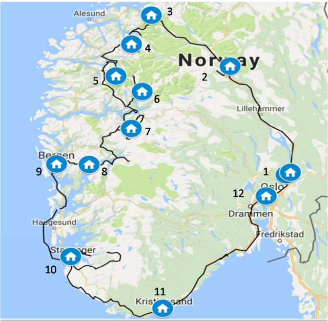 Preparación - 21 días por el Sur de Noruega (1)