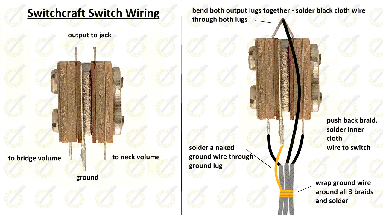 les paul toggle switch wiring