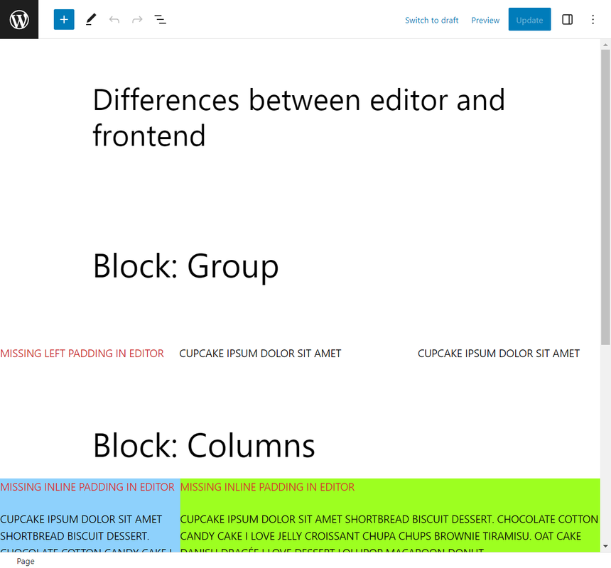 FireShot Capture 010 - Edit Page “Differences between editor and frontend” ‹ rikes-back-pamu_ - rike