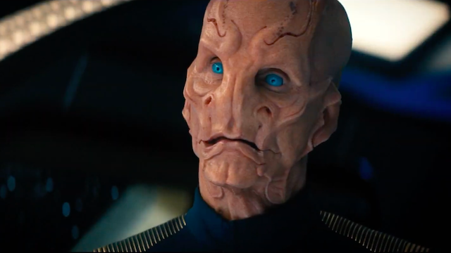 Commander Saru, played by Doug Jones