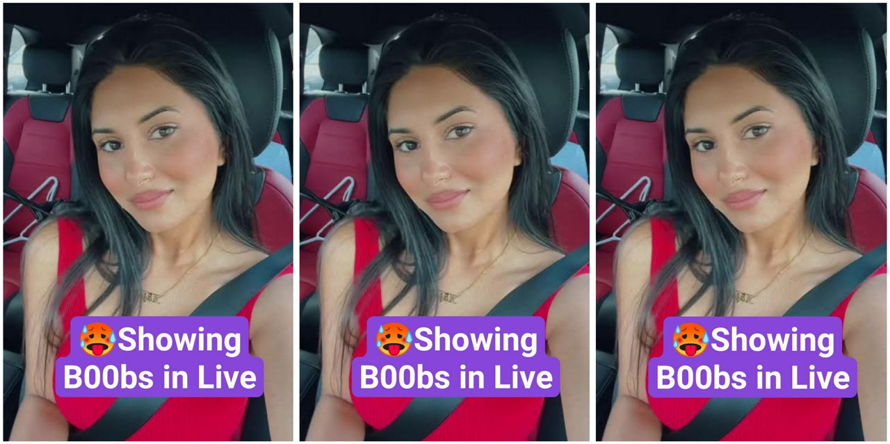 Horney girl live flashing her tight boobs on live exclusive