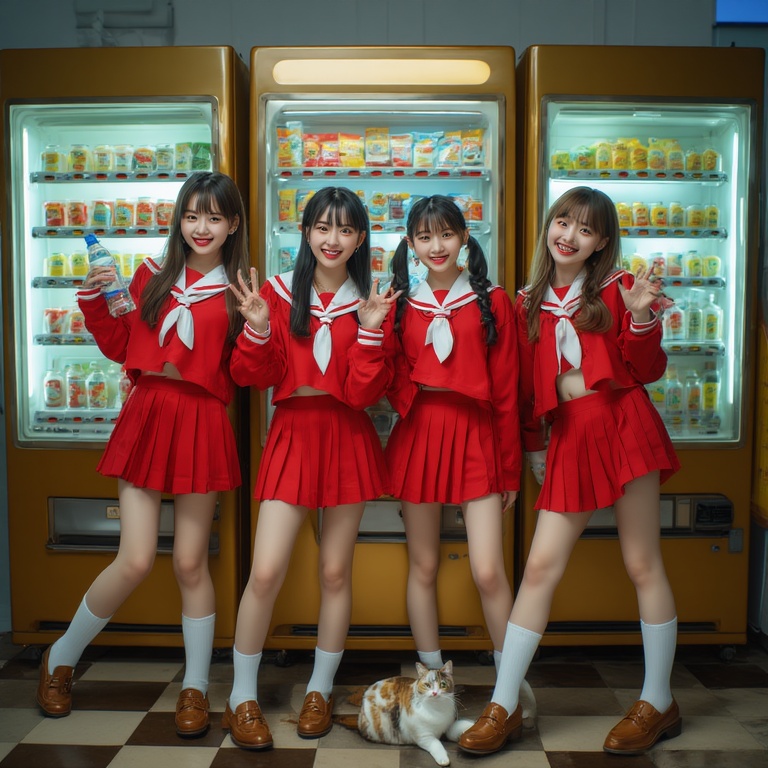 Four-young-Asian-women-20s-pos-(8)