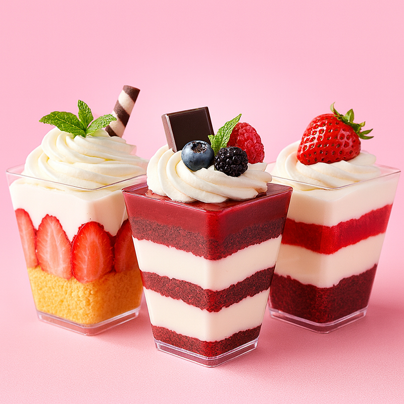 Pucharki do deserów