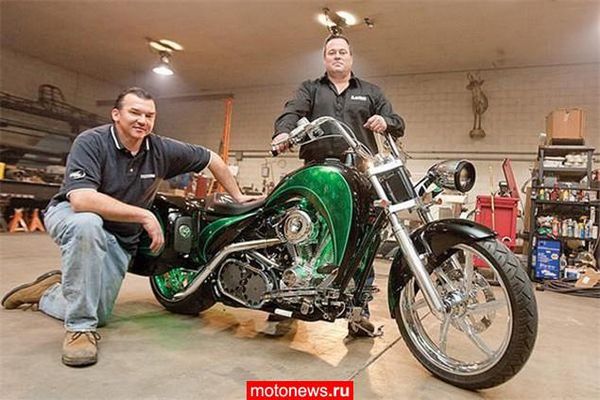 Orange County Choppers явила миру чоппер оснащенный гибридной Orange County Choppers явила миру чоппер оснащенный гибридной