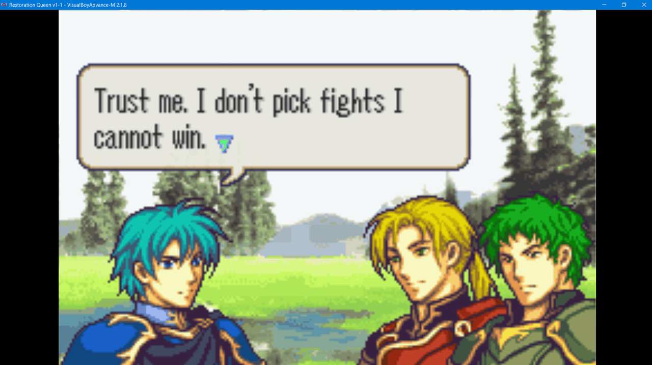 2024-02-22 20_39_13-Restoration Queen v1-1 - VisualBoyAdvance-M 2.1.8