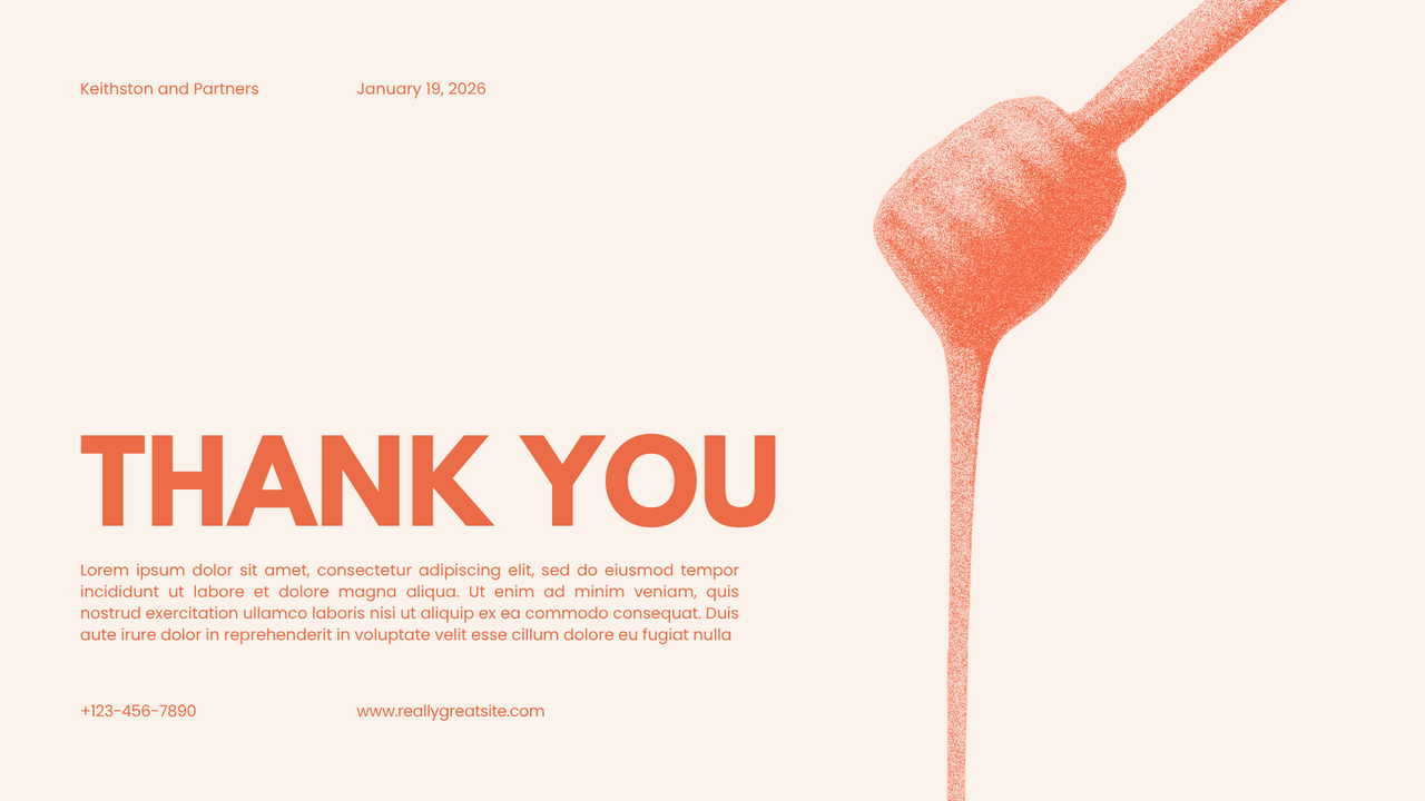 Orange Beige Dualtone Startup Pitch Deck Presentation