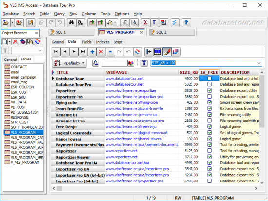 Database Tour Pro v9.8.1.109 (x86) Multilingual