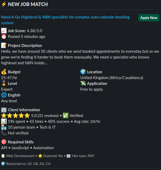 Notificaiton example
