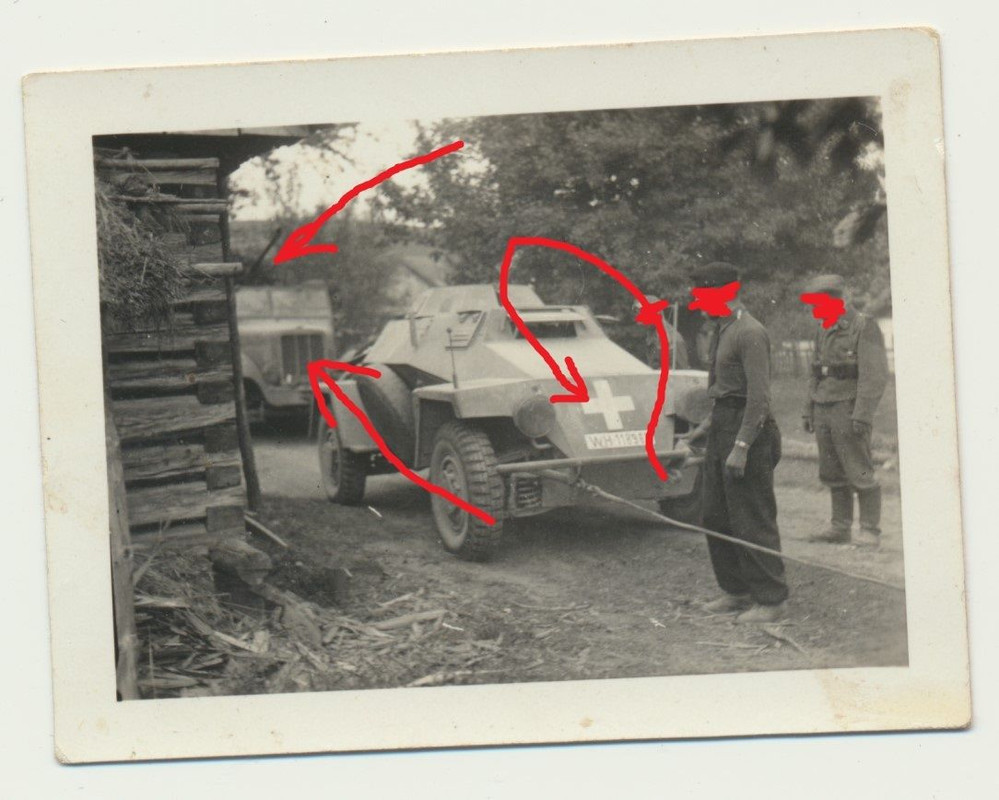 Polen Feldzug deutscher Panzer Spähwagen SdKfz N