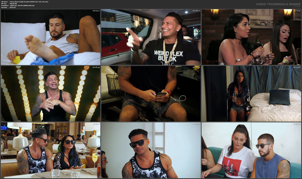 Jersey Shore Family Vacation S03E05 Tick. Tick. Tick..mkv