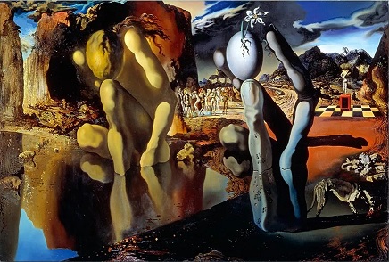 Quiz - a clutch of artistic eggs for Easter Dali-metamorphasis-11