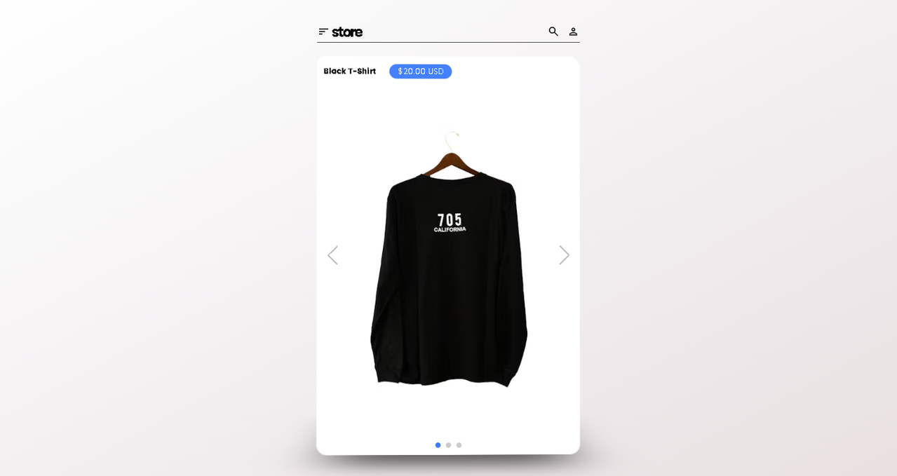 Product Swiper Slider Interaction