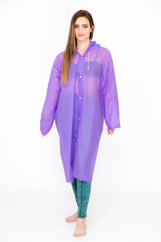 Senza-Lightweight-Raincoats-with-Hood-and-Drawstring-For-Men-Women-purple