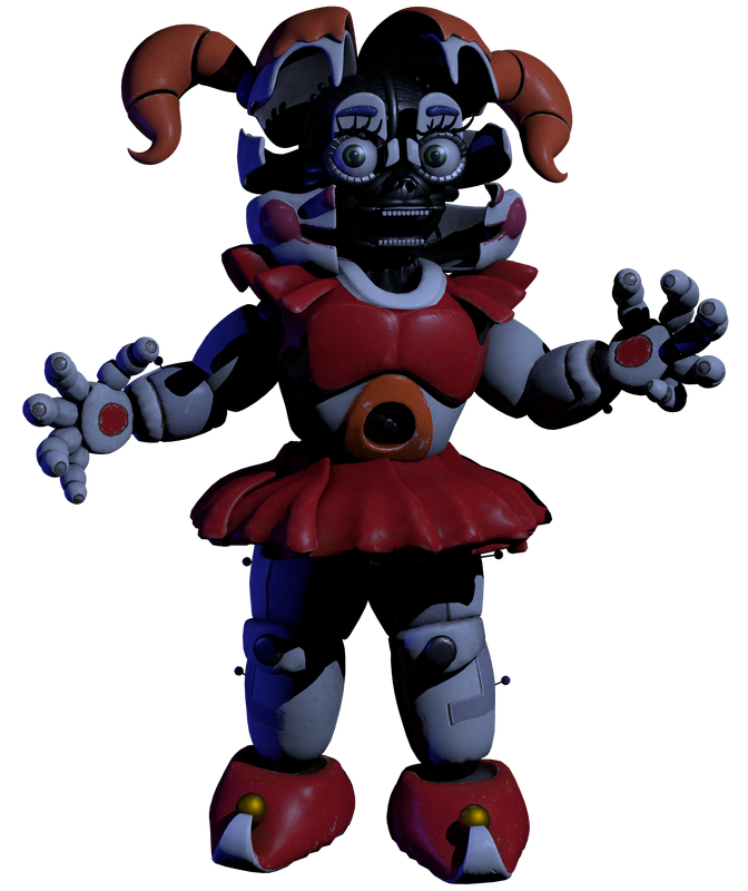 Circus Baby (Opened Face, Enhanced)