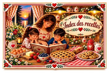 Index des recettes
