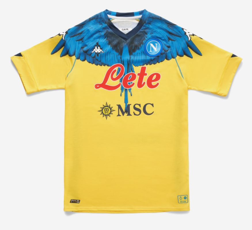 Napoli vai usar novo uniforme contra a Inter de Milão