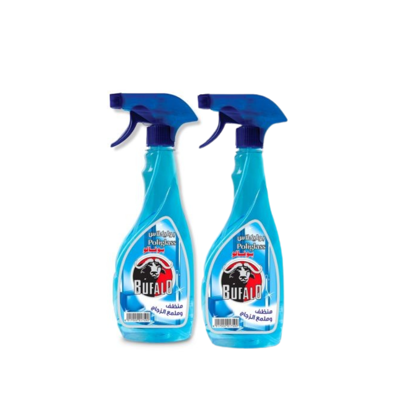 Bufalo Poliglass Glass Cleaner 500ml + 500ml