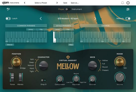 UJAM Virtual Bassist MELLOW 1.0.0 + (Library) UJAM Virtual Bassist MELLOW 1.0.0 + (Library)