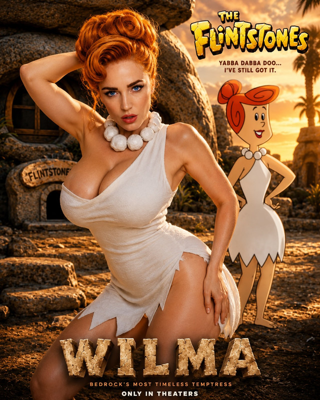 Caity Lotz Wilma Flinstone