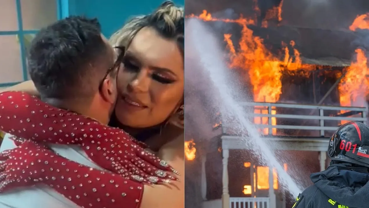 Wendy Guevara devastada, un ser querido lo pierde todo en voraz incendio