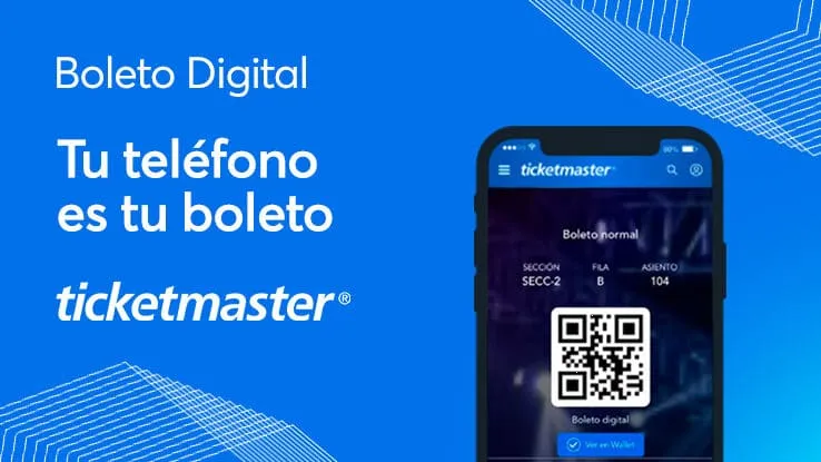 Diseña Ticketmaster boleto con tecnología de punta para evitar fraudes en eventos