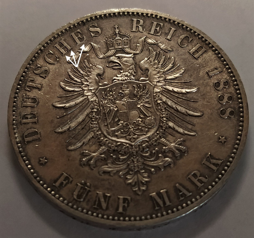 5 Marcos - Federico III - Prusia, 1888 IMG-20210922-122039
