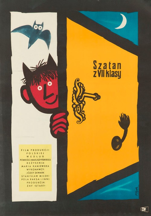 Szatan z VII Klasy / Szatan z 7-ej klasy (1960) PL.REMASTERED.1080p.WEB-DL.X264-J / Polska Produkcja