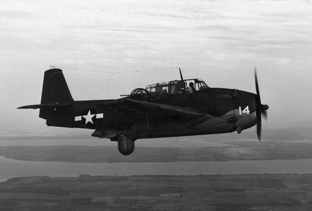 Avenger TBM controller 12oct43 xtendable radome housing an H2X r