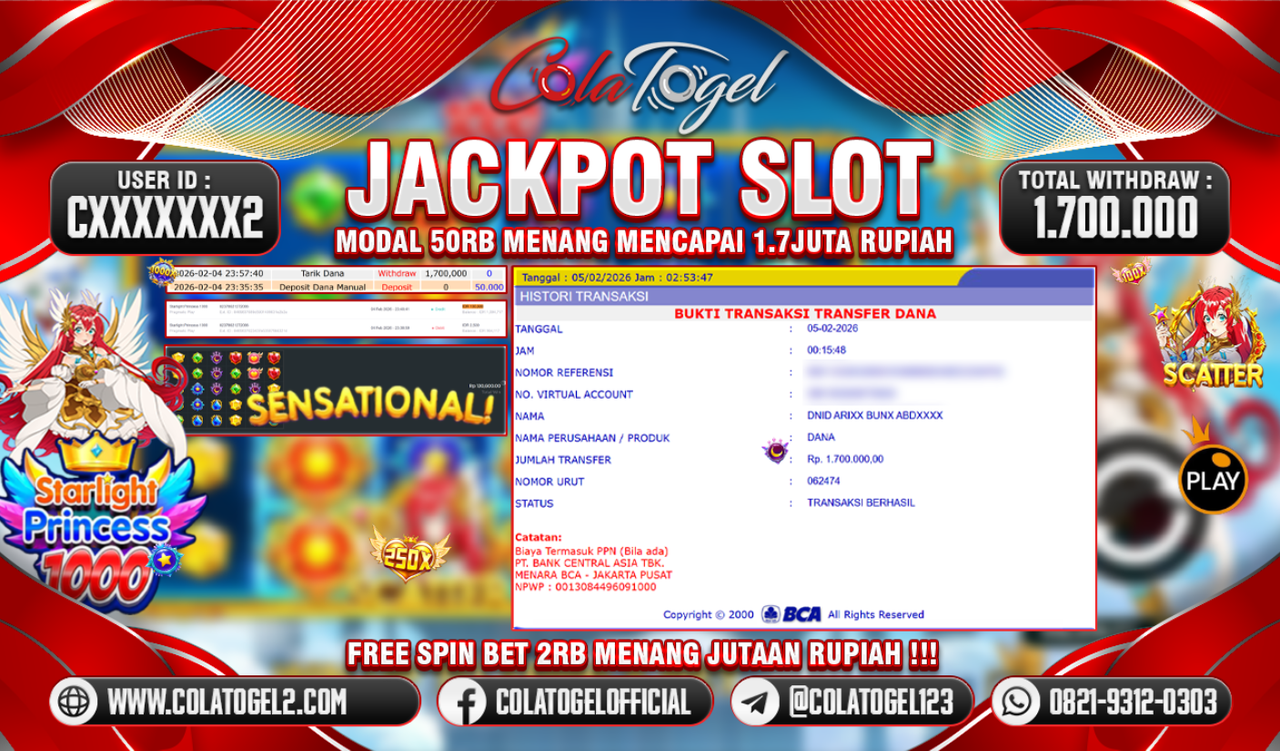 JACKPOT SLOT GACORR!!