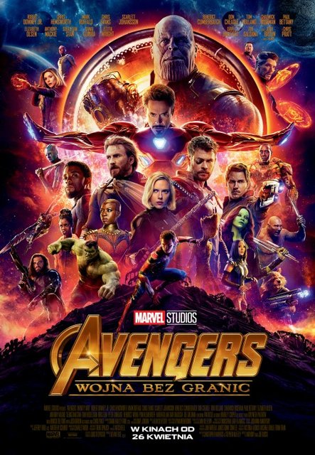 Avengers: Wojna bez granic / Avengers: Infinity War (2018) PLDUB.720p.BDRip.XviD.AC3-KLiO | Dubbing PL