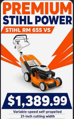 Stihl 655 grasmaaier