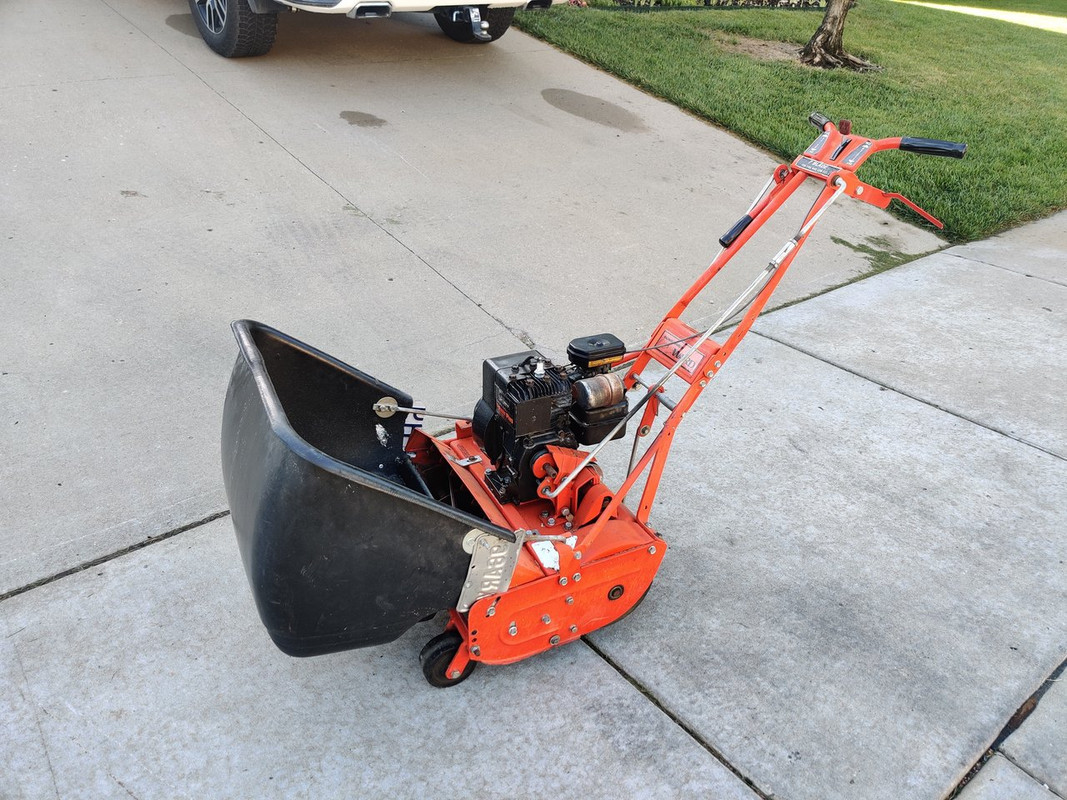 Montgomery Wards, Mclane's powered reel mower | Lawn Care Forum