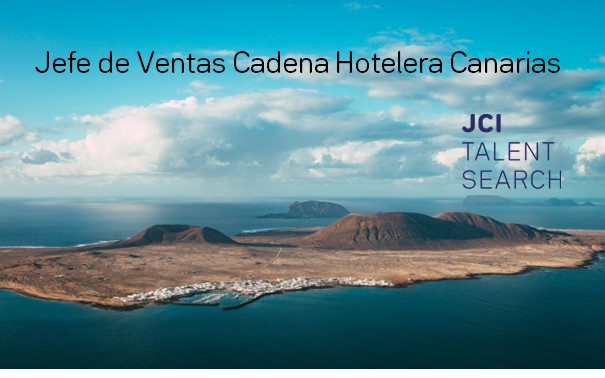 Jefe de Ventas Cadena Hotelera Islas Canarias