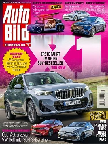 Cover: Auto Bild Magazin No 39 vom 29  September 2022