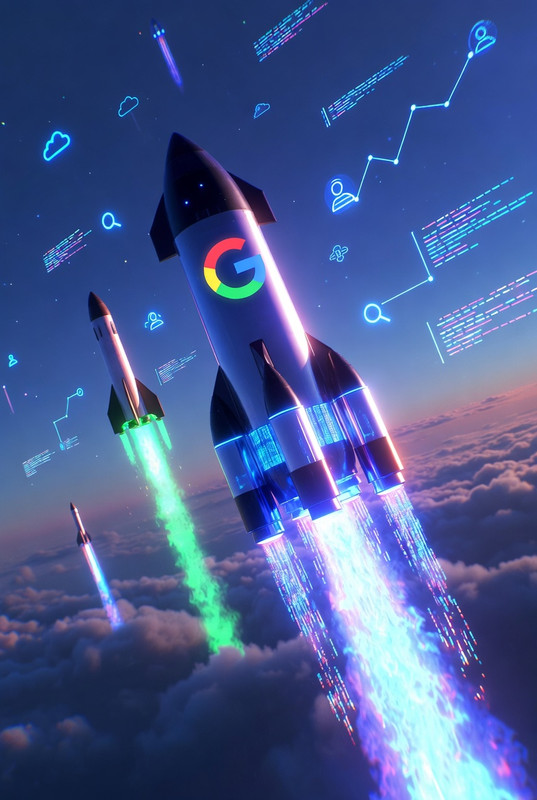 A Google está virando o jogo na corrida da IA.