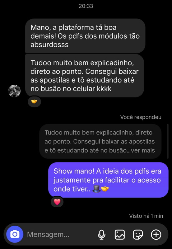 Feedback de cliente 1