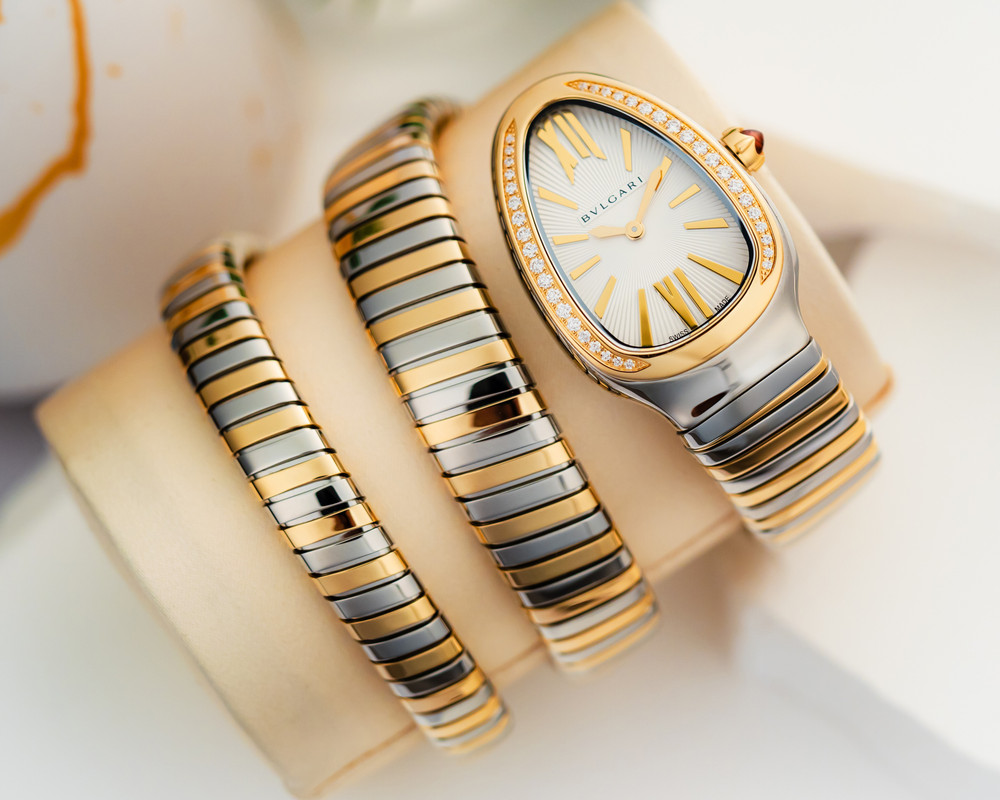 UNWORN Bvlgari Serpenti Tubogas Women�s 18k 2-Tone BOX & PAPERS - 103797