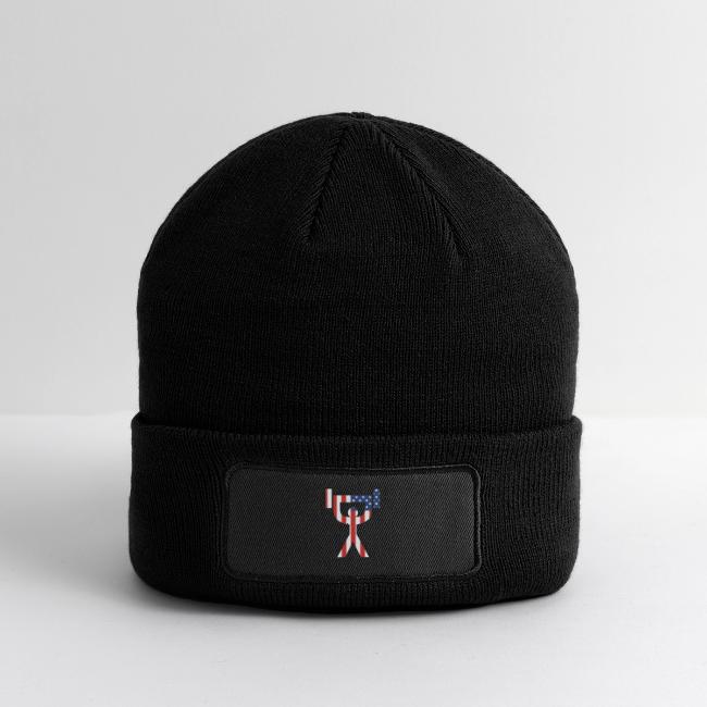 D Man Strong Man USA Beanie