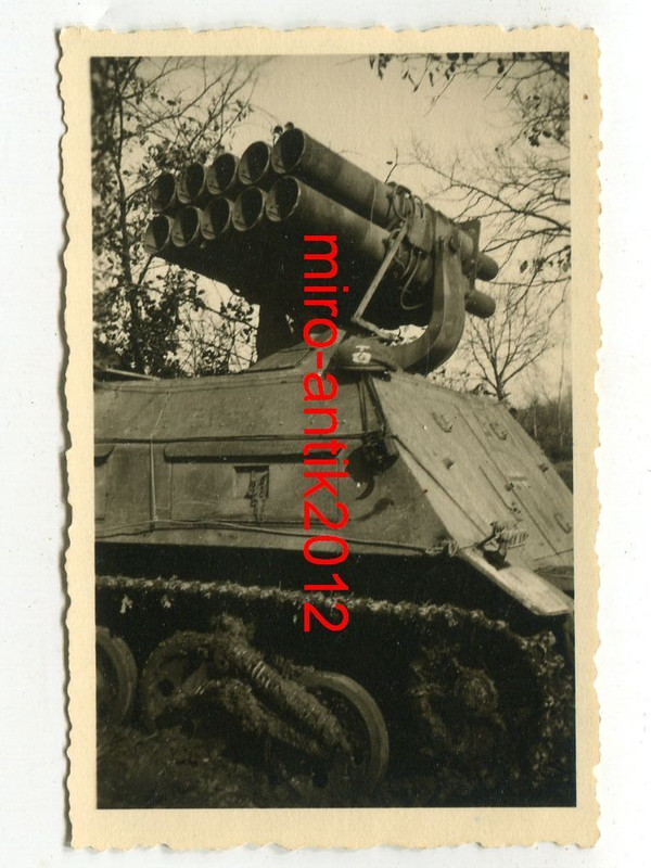 Foto, Panzerwerfer 42, Sd.Kfz. 4-1 (Opel Maultie