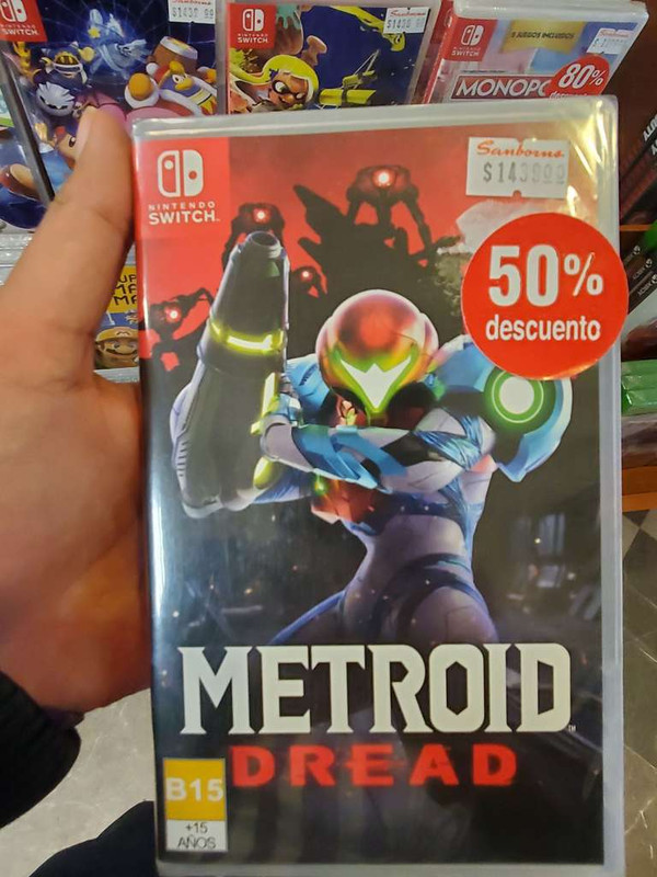 Sambors rebaja juegos varios Metroid, monopoly y mas 
