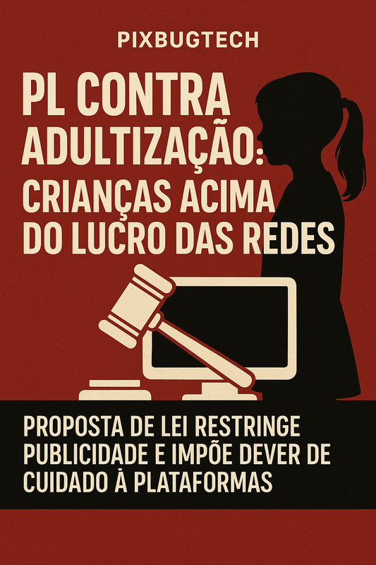 | PL contra adultização: quando proteger crianças é mais importante que turbinar algoritmos