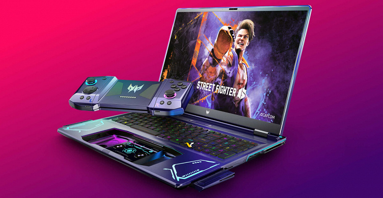 Acer presenta el Portátil del Proyecto DualPlay: Segunda pantalla oculta, altavoces emergentes y un gamepad/touchpad visto en ciberninjas