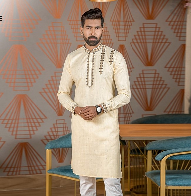 *ইন্ডিয়ান এক্সক্লুসিভ এমব্রয়ডারি পাঞ্জাবি*